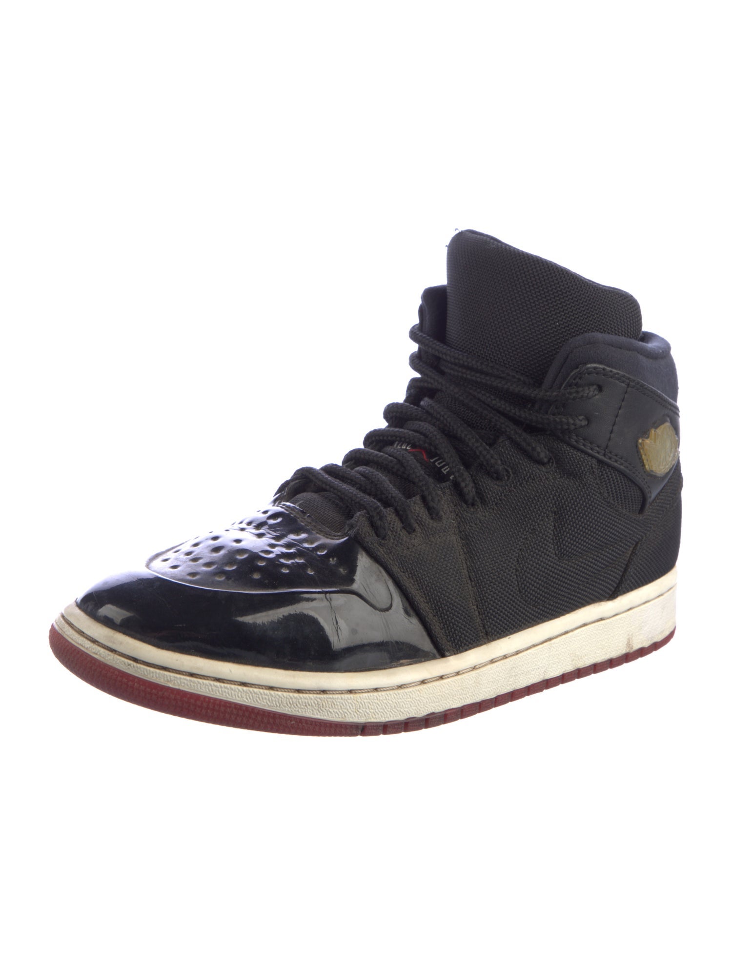 Jordan Patent Leather Lasercut Accents Sneakers