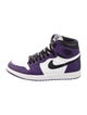 Jordan 1 Retro High 'Court Purple White' Sneakers