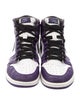 Jordan 1 Retro High 'Court Purple White' Sneakers