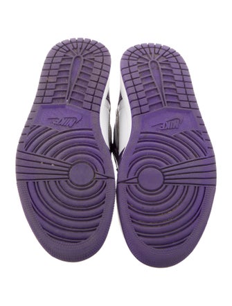 Jordan 1 Retro High 'Court Purple White' Sneakers