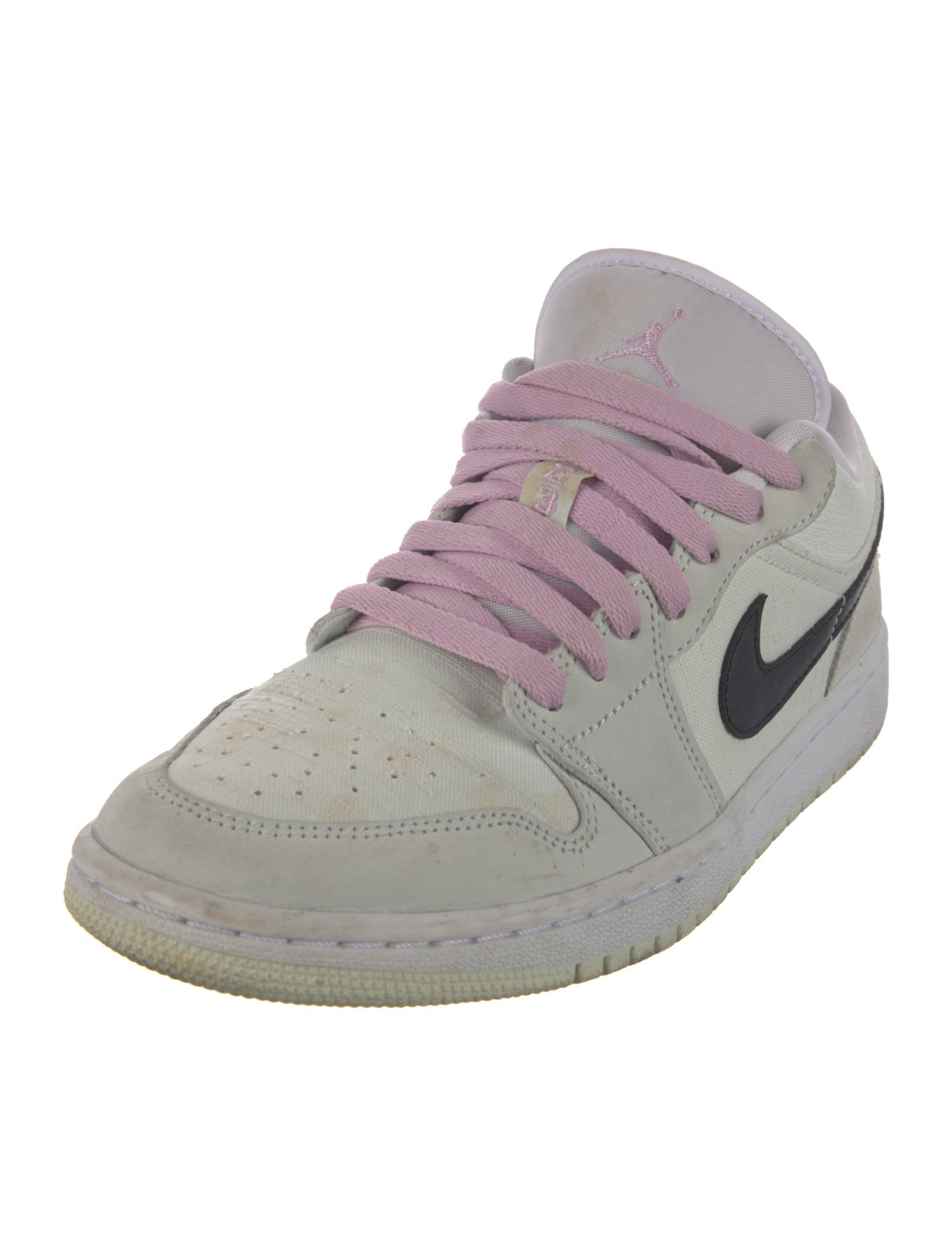 Jordan 1 Low SE 'Barely Green' Athletic Sneakers