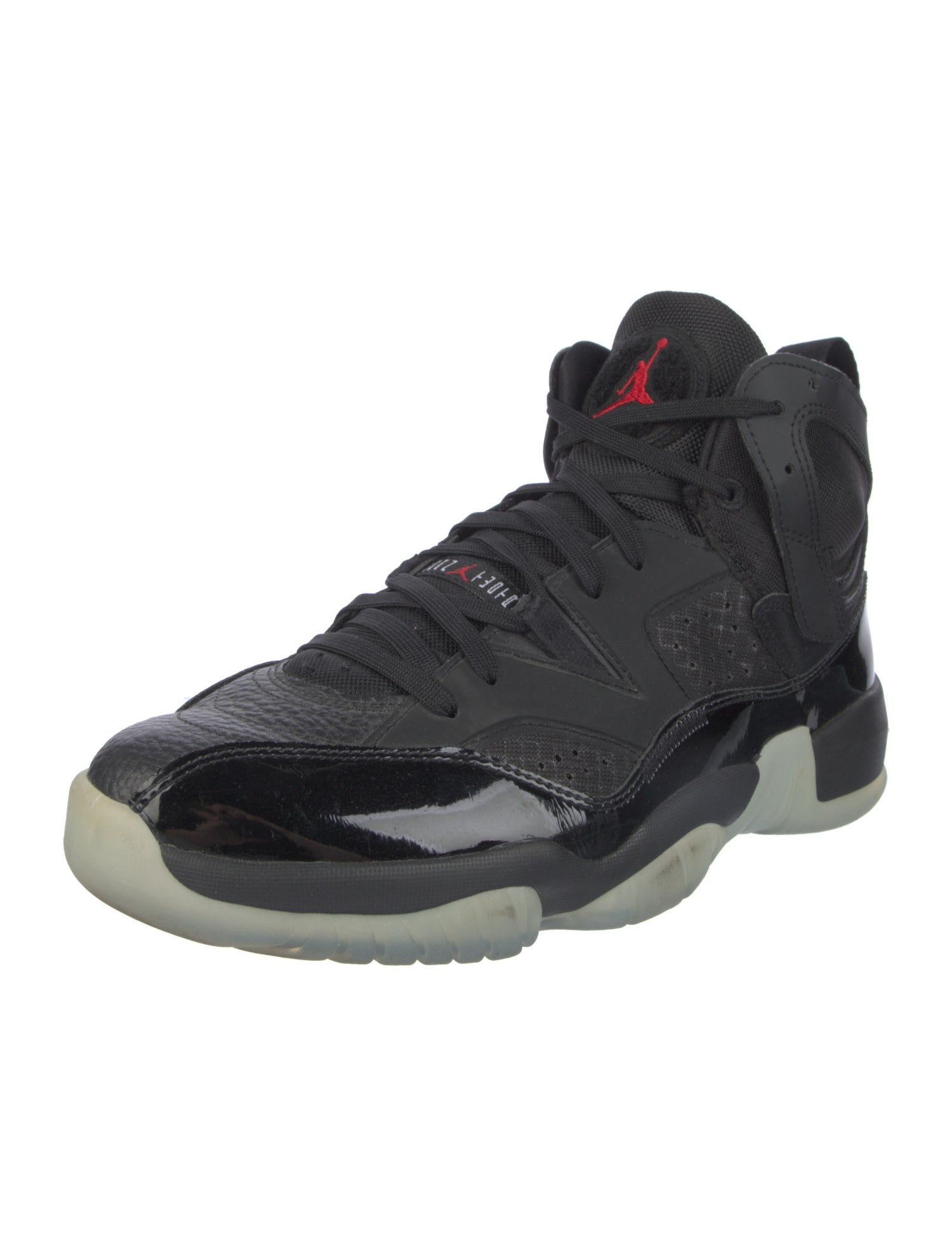 Jordan Leather Printed Sneakers