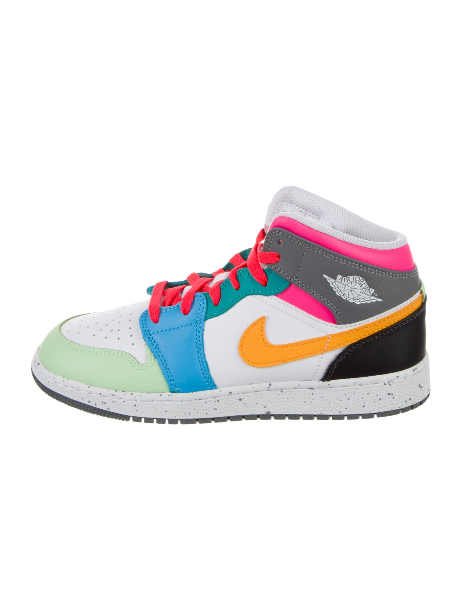 Jordan 1 Mid SE Multi-Color (GS) Sneakers