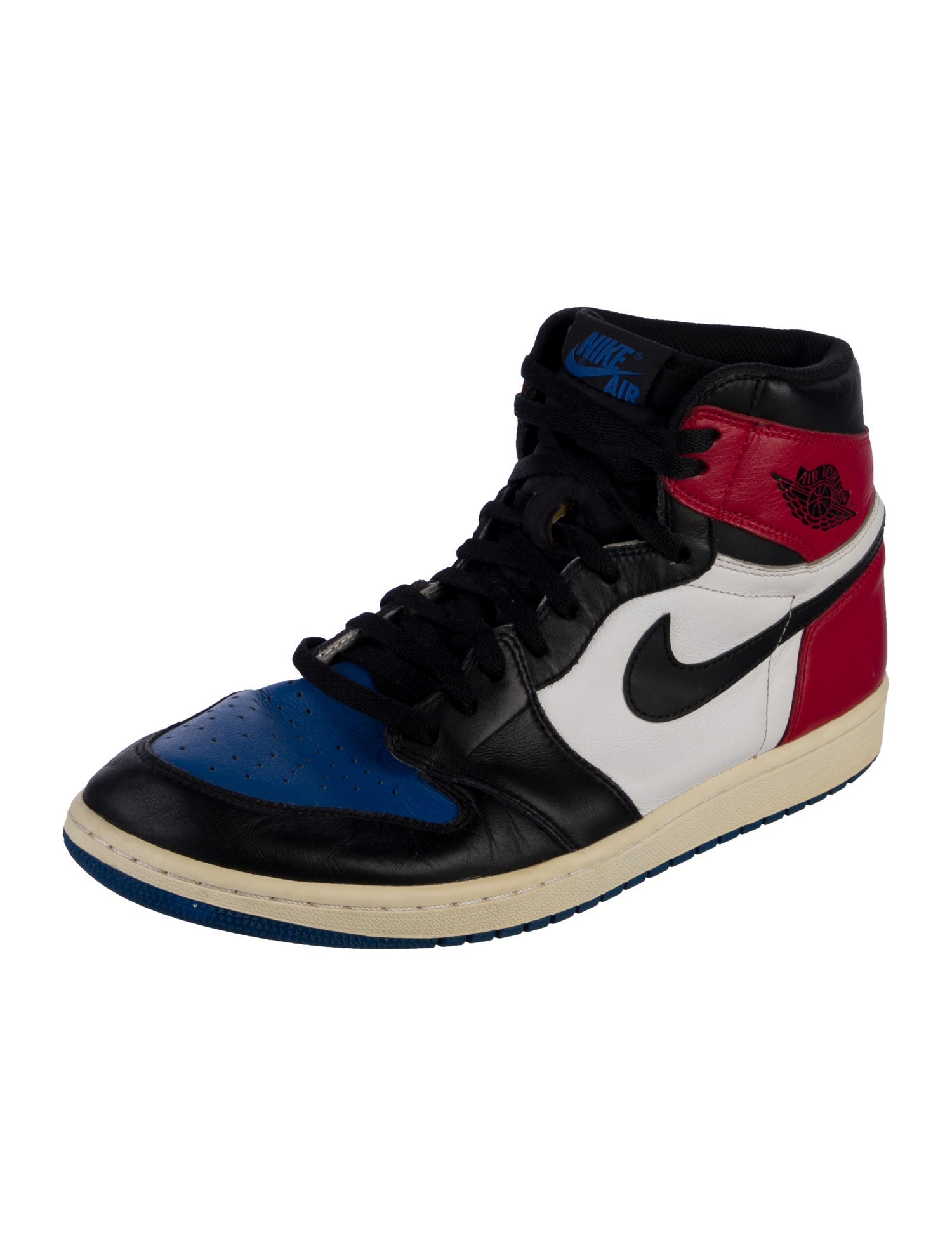 Jordan Leather Printed Sneakers