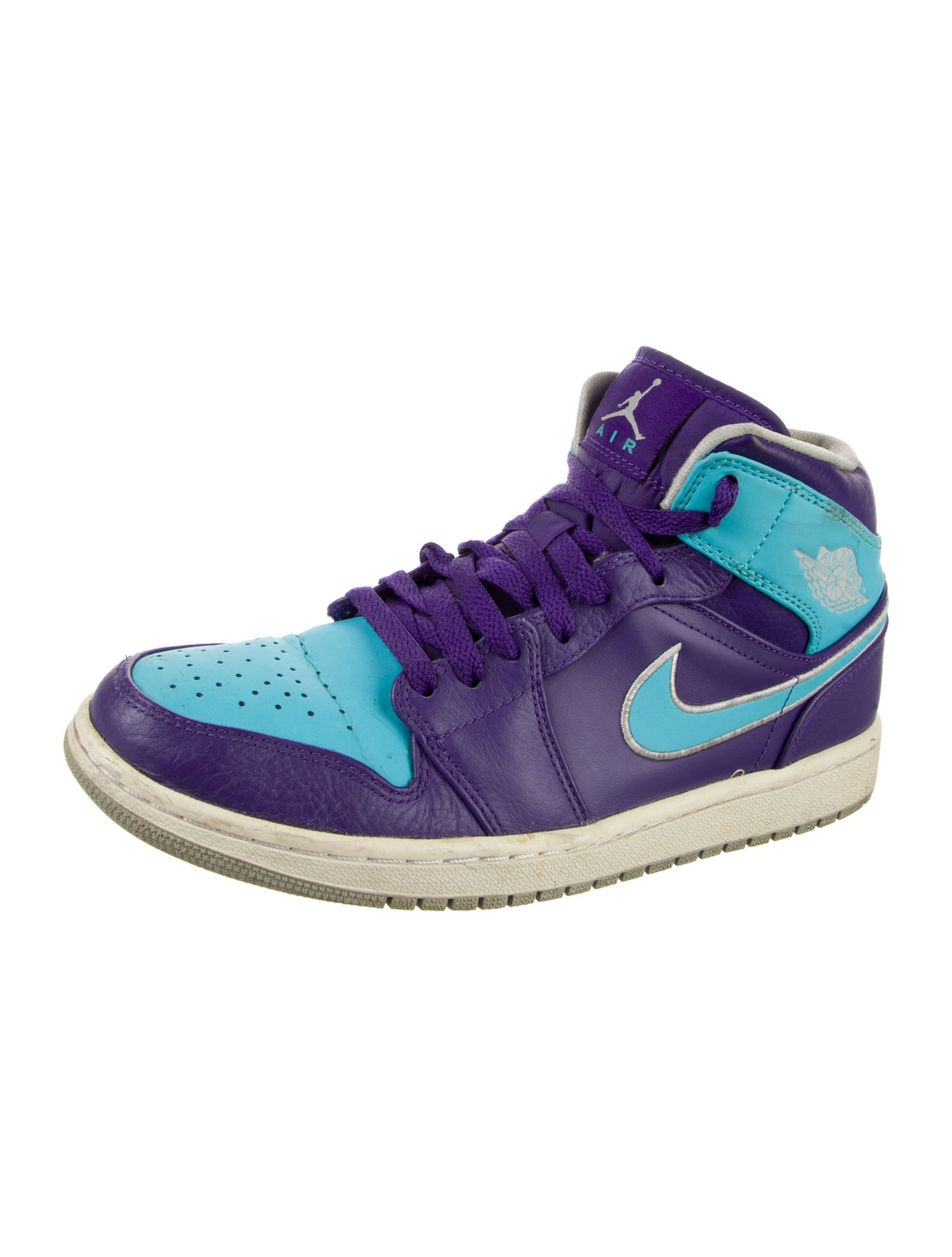 Jordan Leather Printed Sneakers