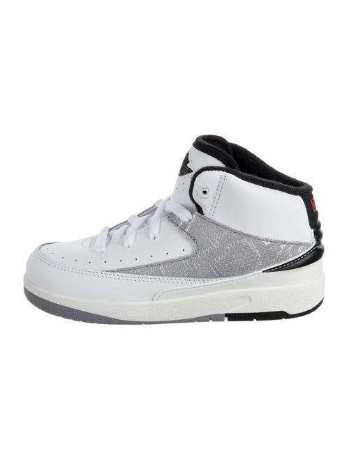 Jordan boys leather high top shoe