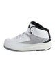 Jordan boys leather high top shoe