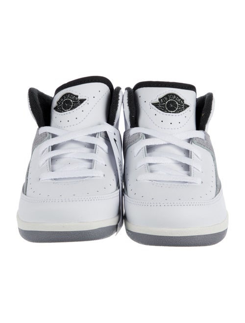 Jordan boys leather high top shoe