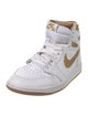 Jordan 1 Retro OG 'Metallic Gold' Wedge Sneakers