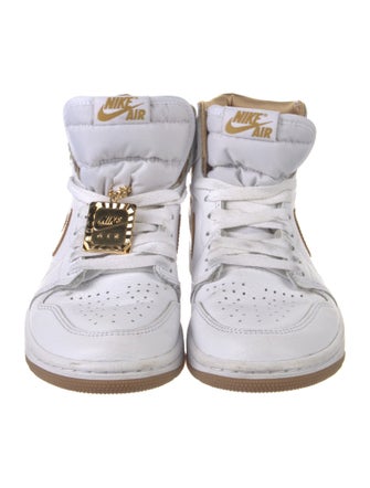 Jordan 1 Retro OG 'Metallic Gold' Wedge Sneakers