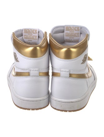 Jordan 1 Retro OG 'Metallic Gold' Wedge Sneakers