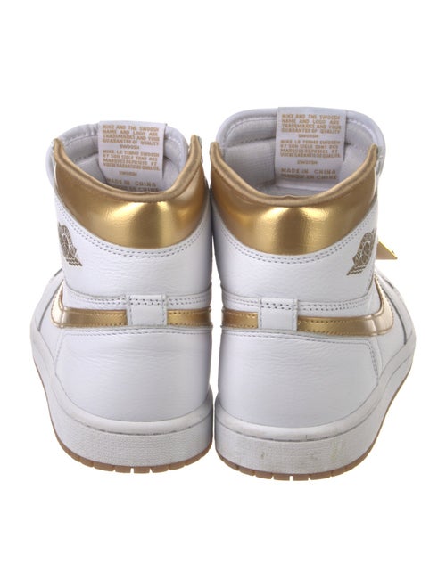 Jordan 1 Retro OG 'Metallic Gold' Wedge Sneakers