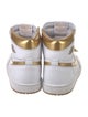Jordan 1 Retro OG 'Metallic Gold' Wedge Sneakers