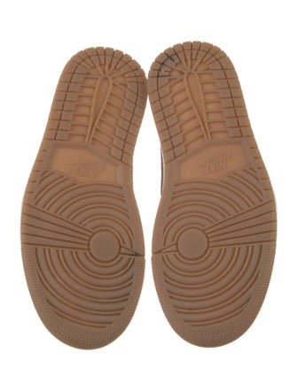 Jordan 1 Retro OG 'Metallic Gold' Wedge Sneakers