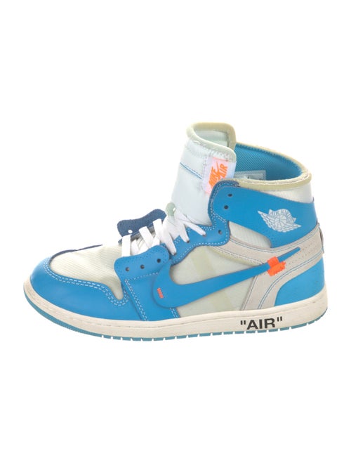 Off-White x Jordan 1 Retro High 'University Blue' Sneakers