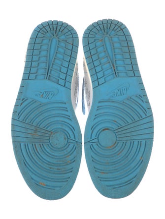 Off-White x Jordan 1 Retro High 'University Blue' Sneakers