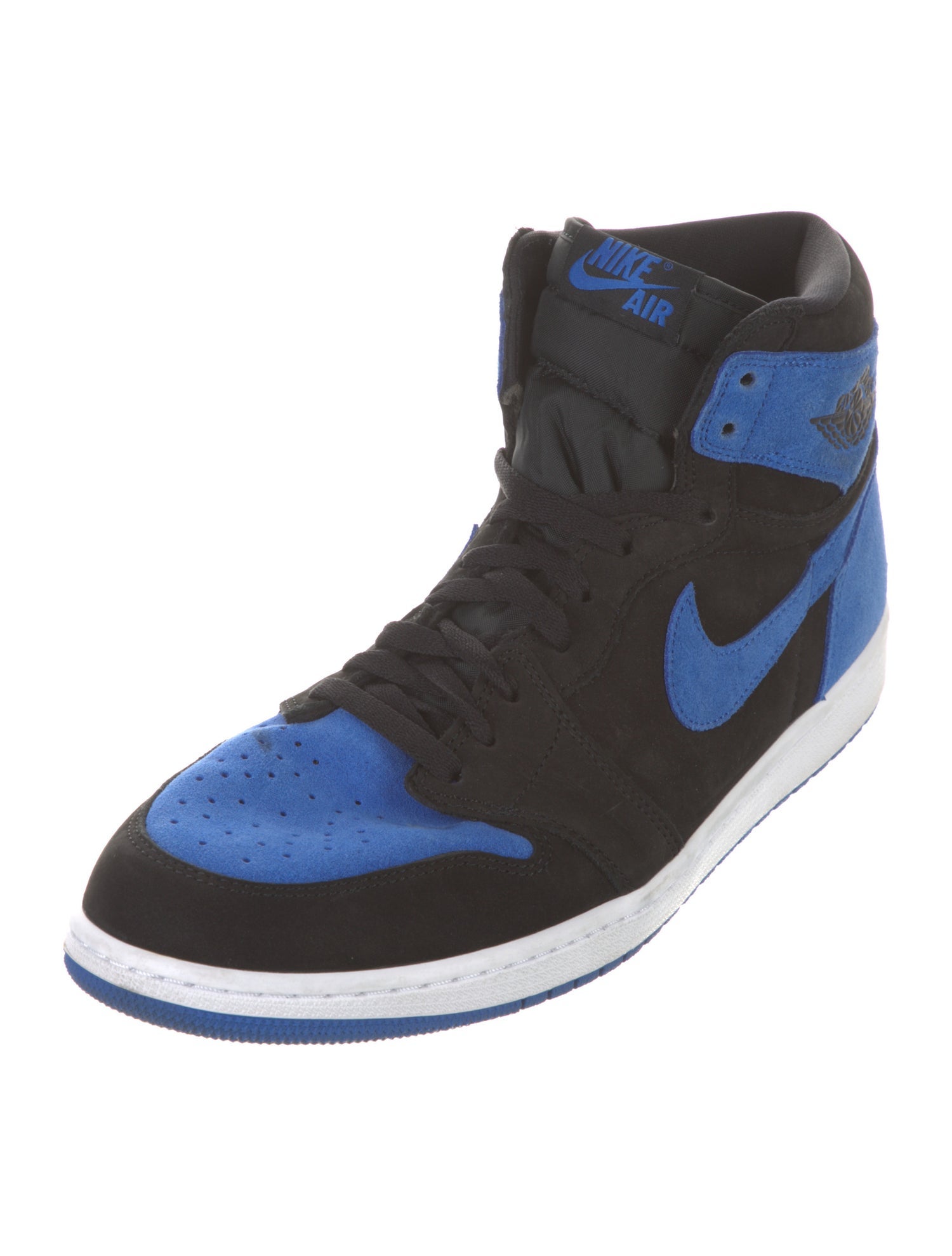 Jordan Suede Colorblock Pattern Sneakers