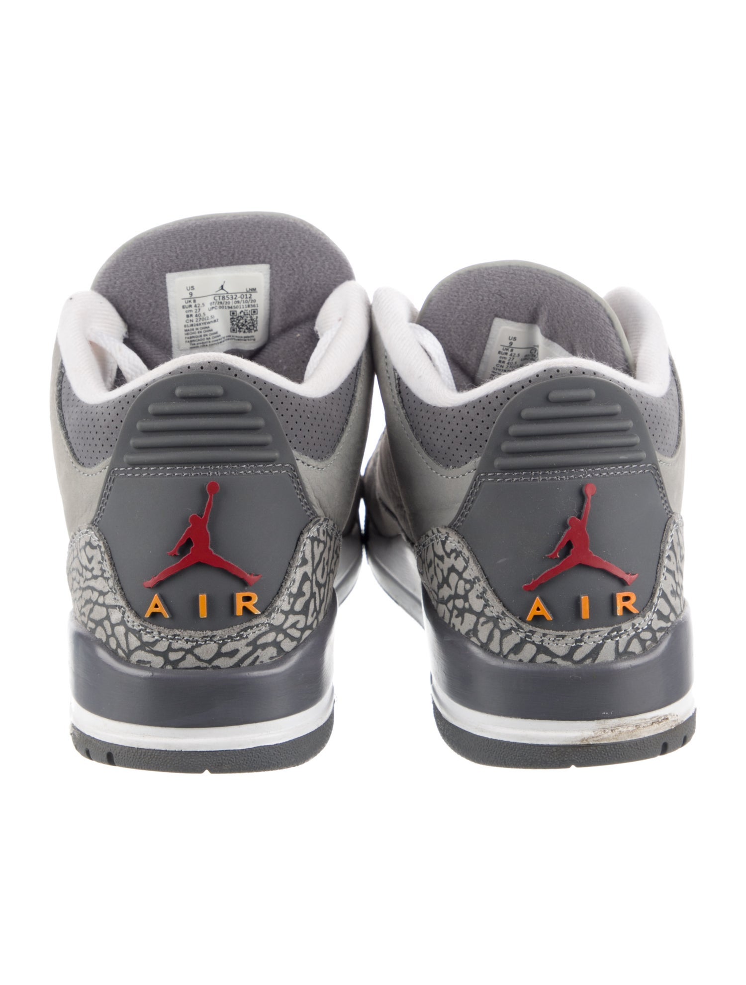 Jordan Leather Printed Sneakers