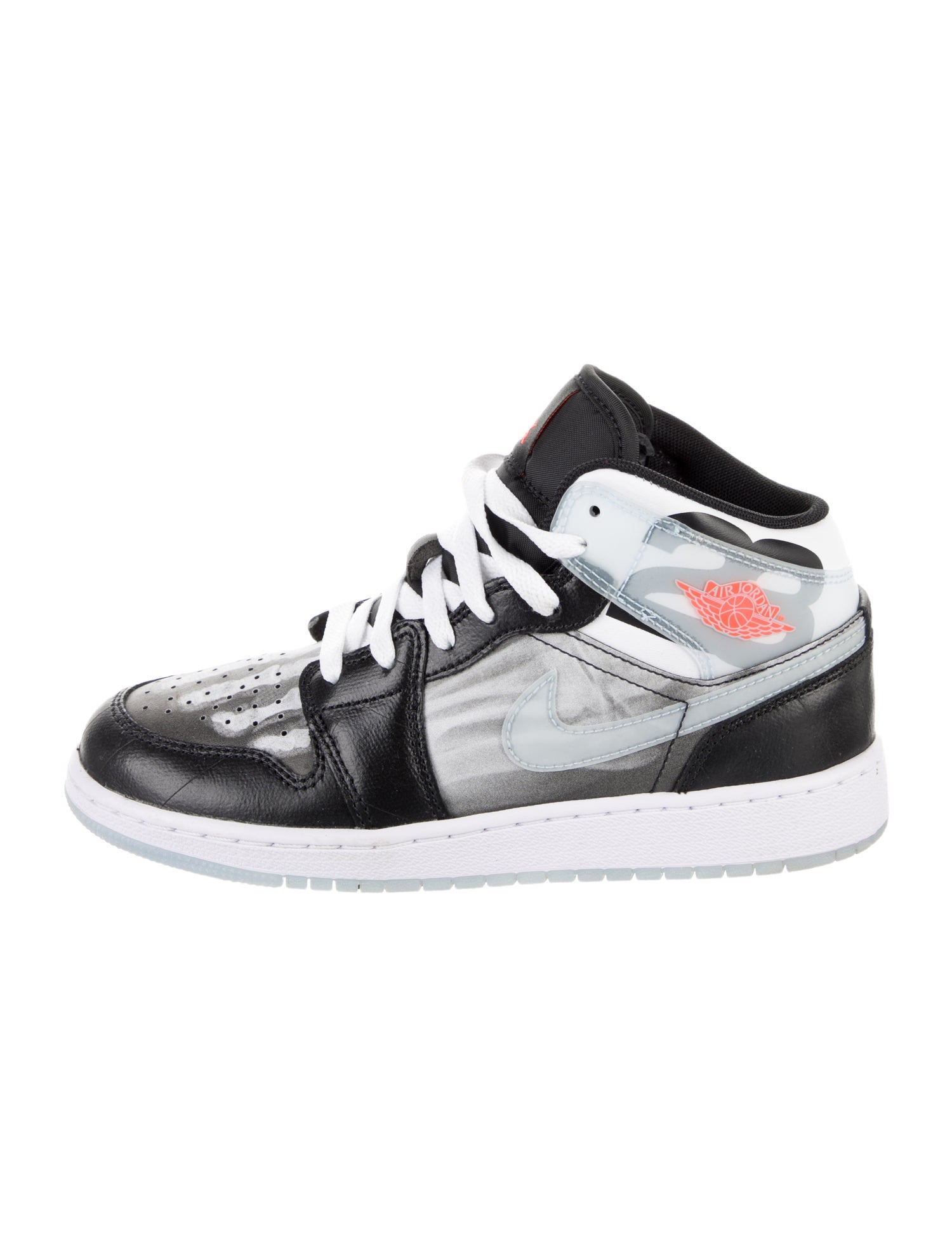 Jordan Kid Boys Jordan 1 Mid SS X-Ray (GS)