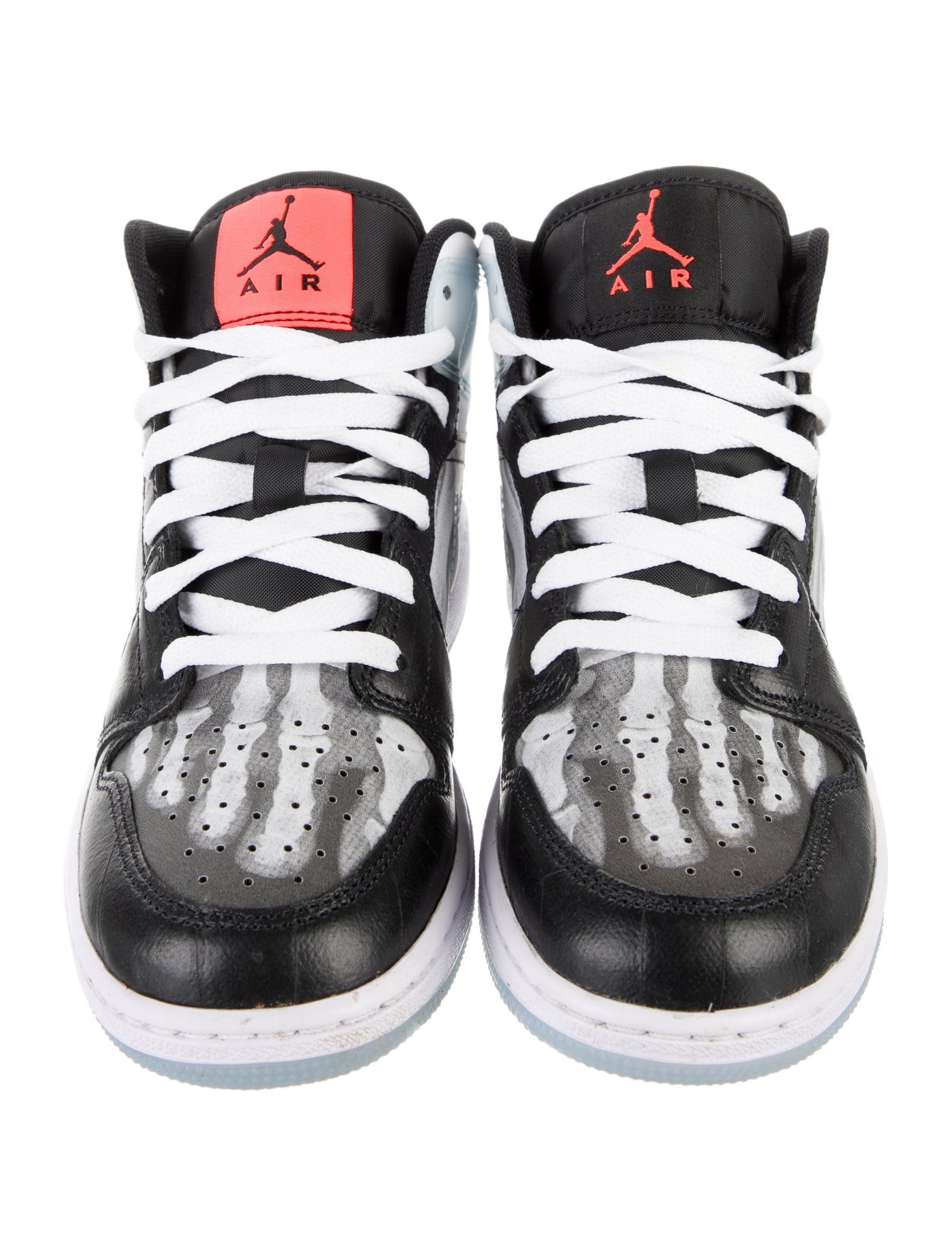 Jordan Kid Boys Jordan 1 Mid SS X-Ray (GS)