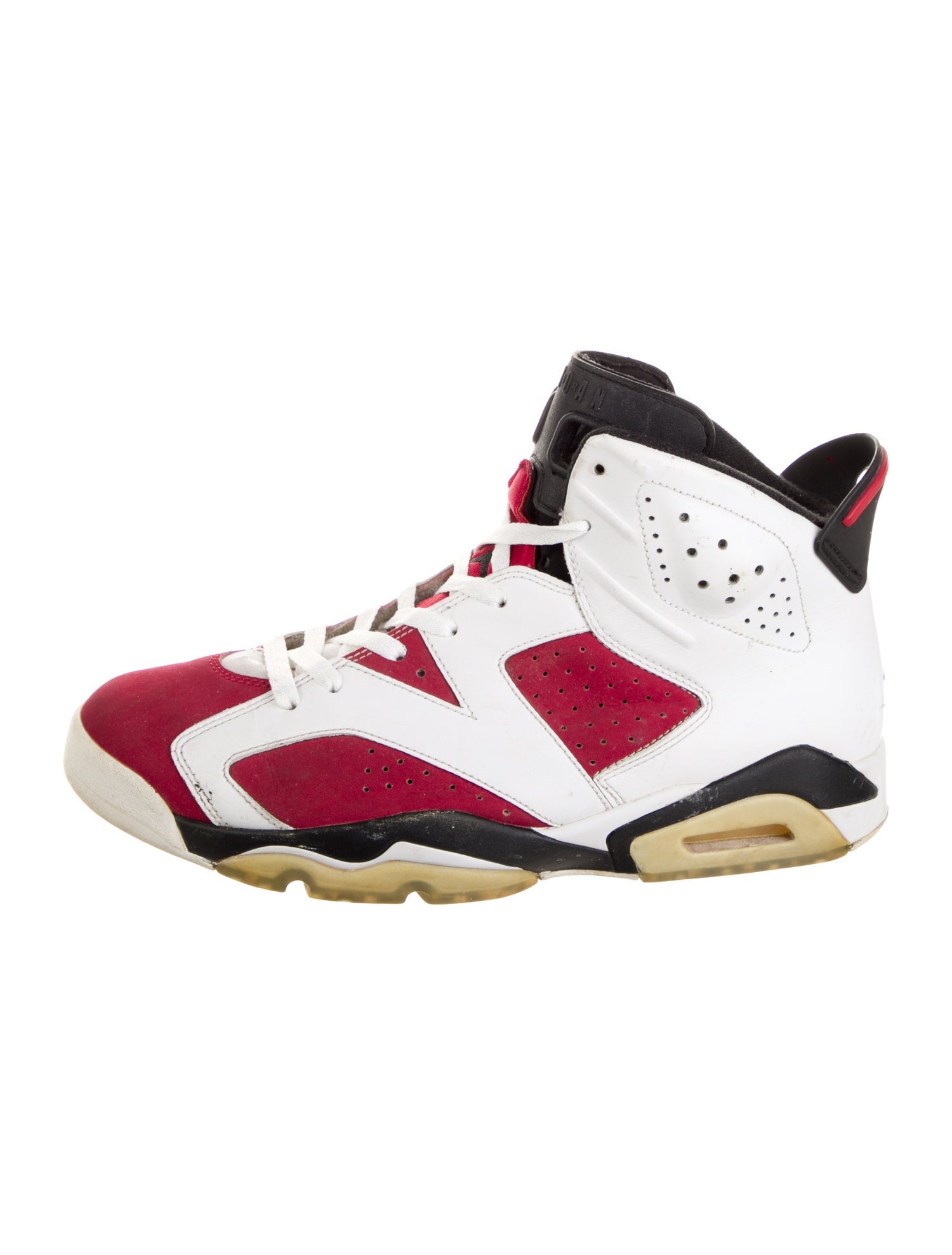 Jordan Leather Colorblock Pattern Sneakers