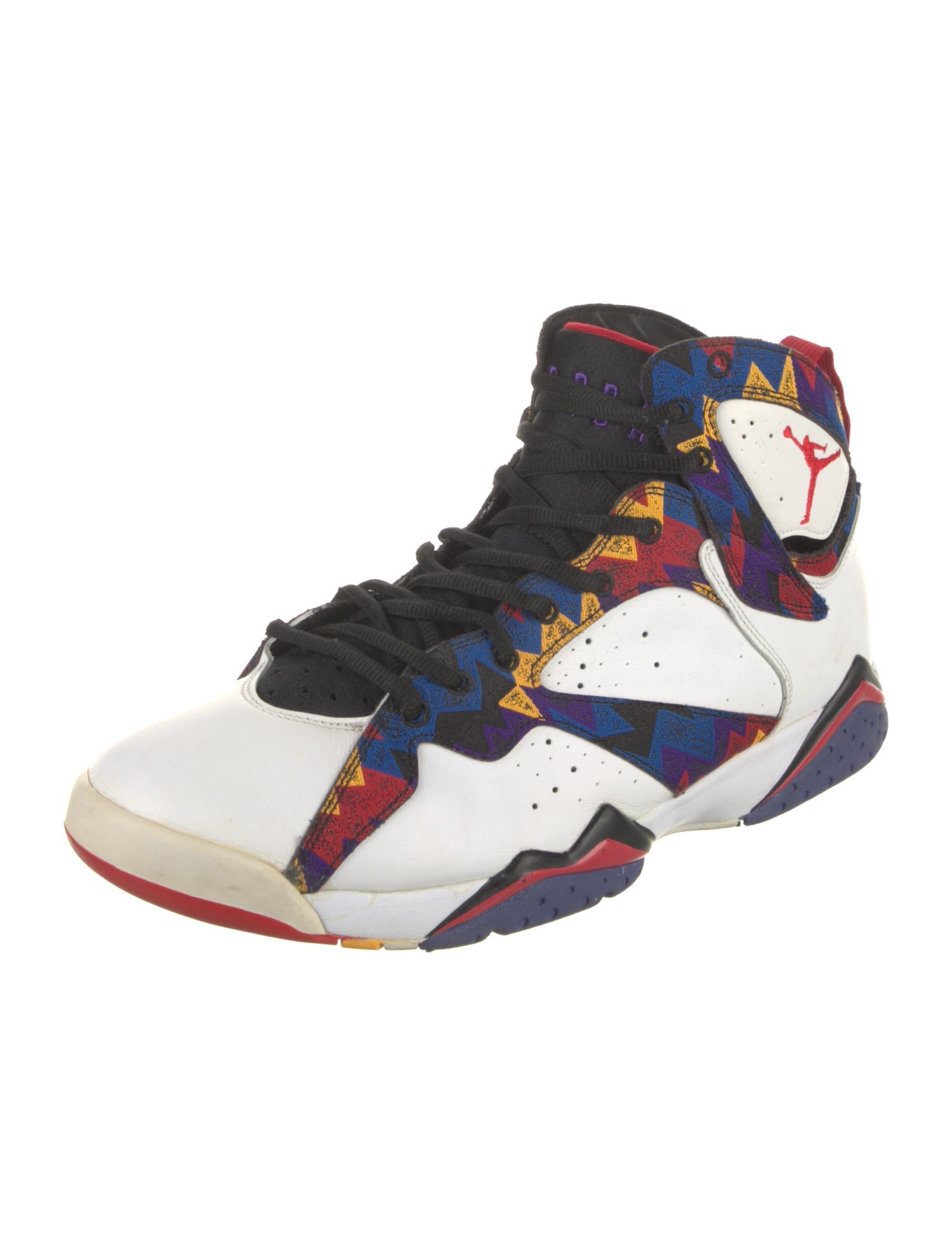 Jordan Leather Printed Sneakers