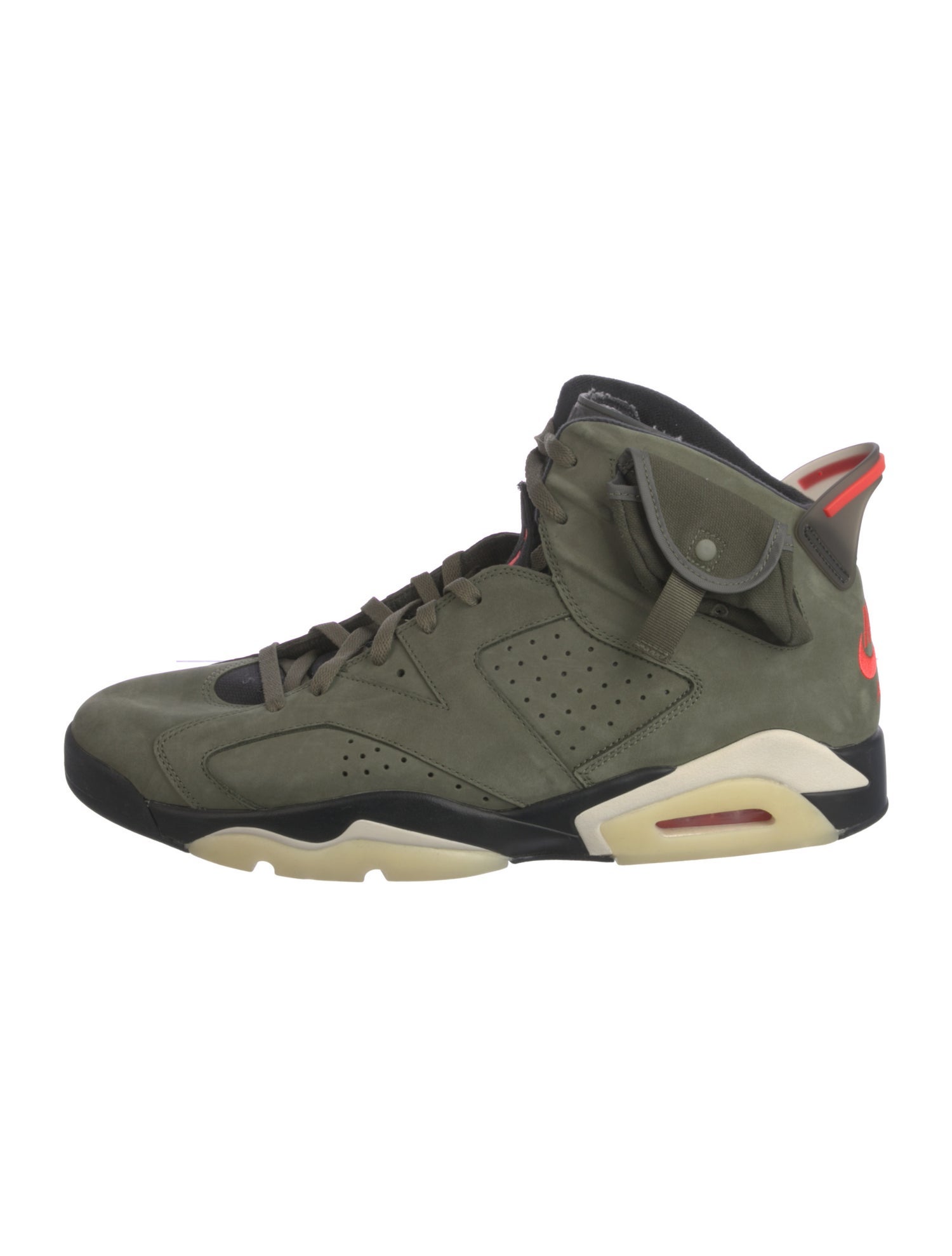 Jordan x Travis Scott 6 Retro 'Olive' Sneakers