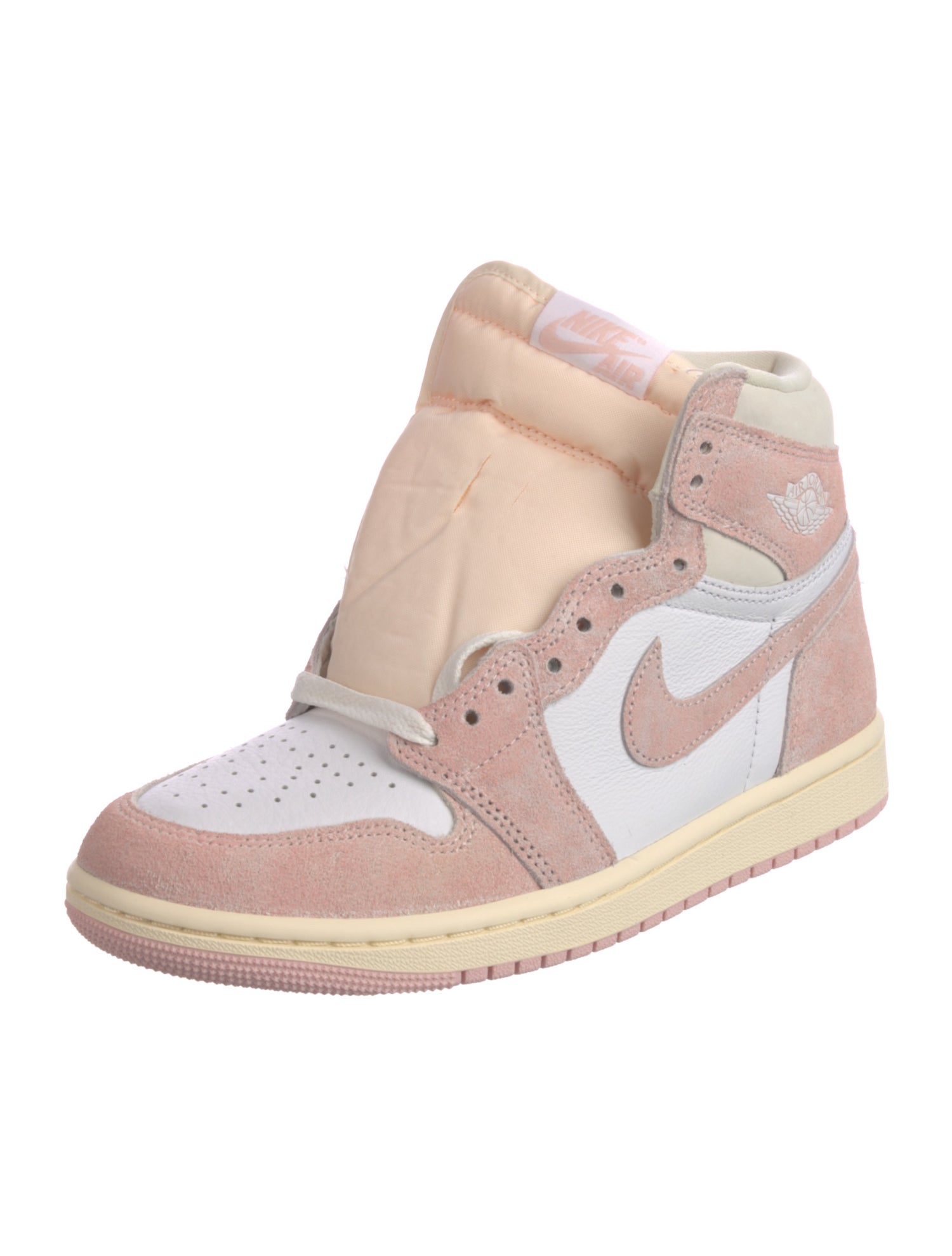 Jordan 1 Retro High OG 'Washed Pink' (W) Wedge Sneakers