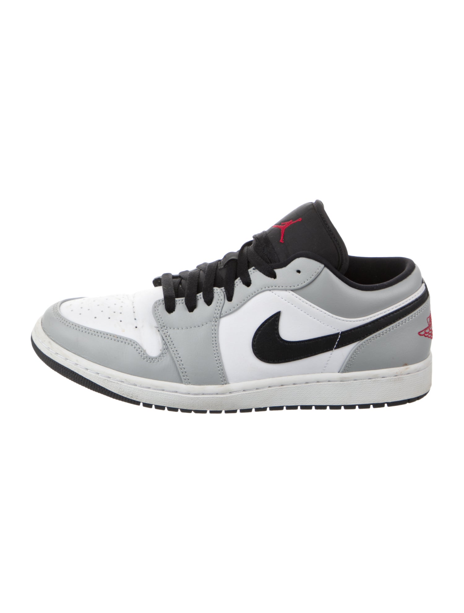 Jordan 1 Low Light 'Smoke Grey' Athletic Sneakers