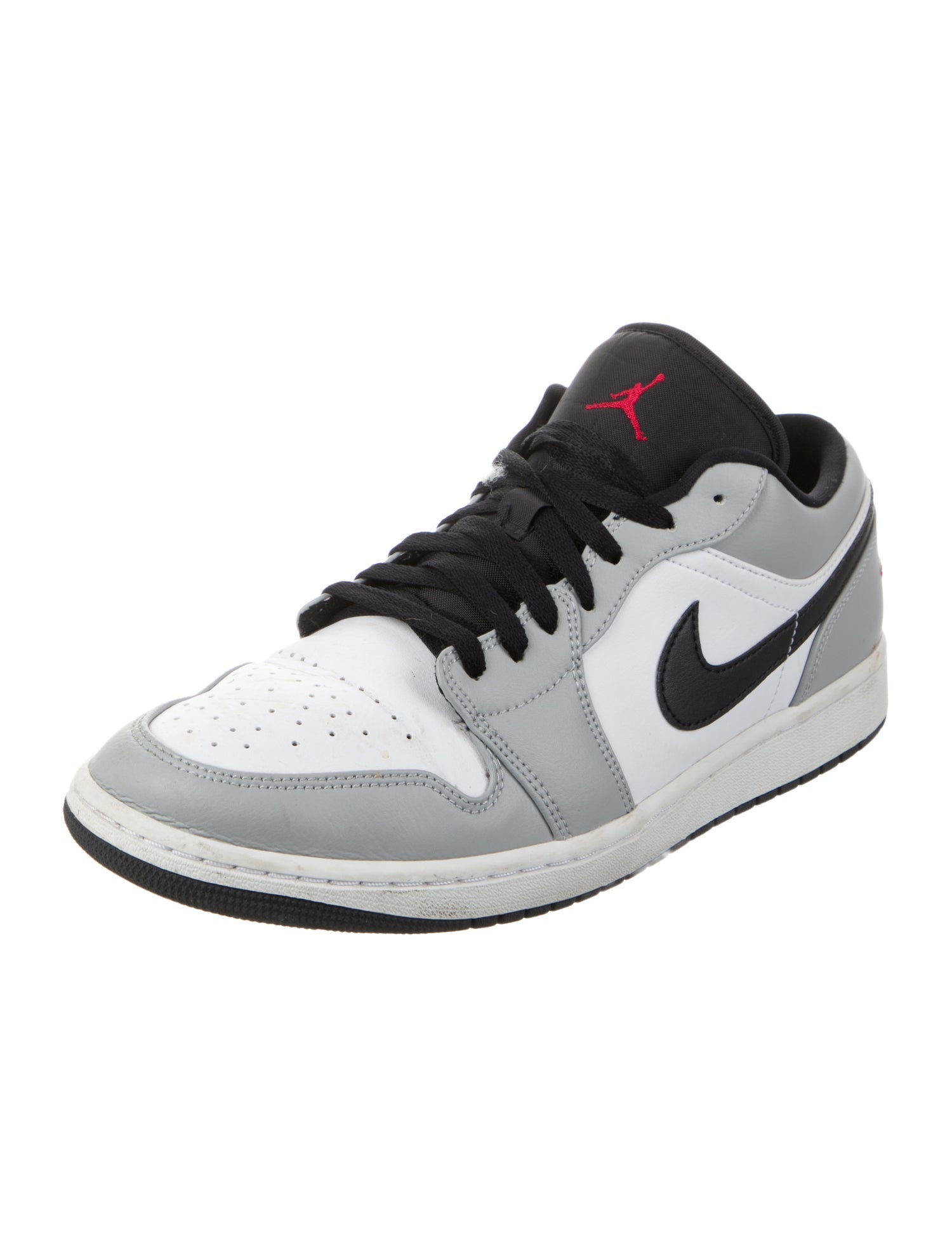 Jordan 1 Low Light 'Smoke Grey' Athletic Sneakers