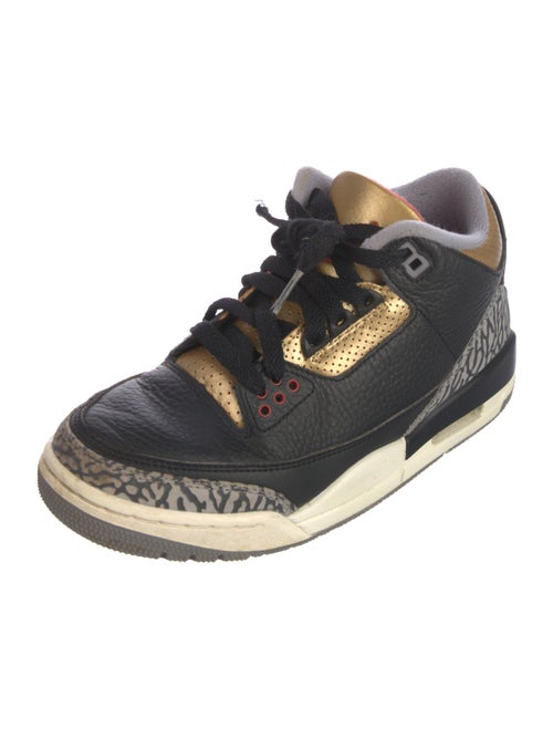 Jordan 3 Retro 'Black Cement Gold' (W) Wedge Sneakers