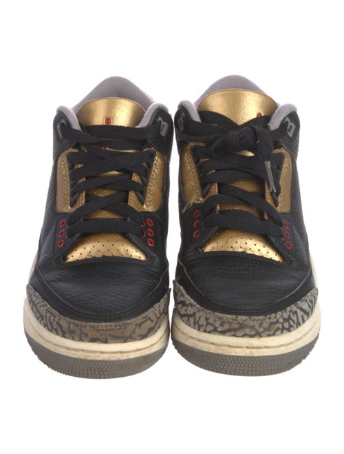 Jordan 3 Retro 'Black Cement Gold' (W) Wedge Sneakers