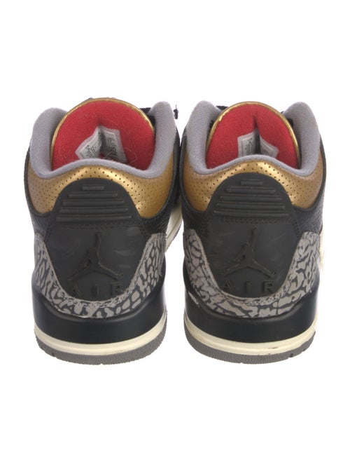 Jordan 3 Retro 'Black Cement Gold' (W) Wedge Sneakers