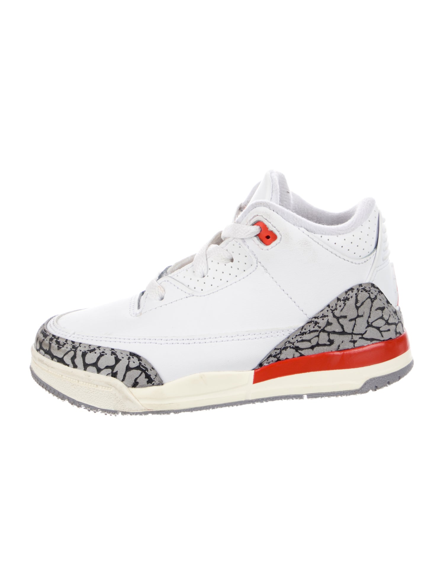Jordan Kids' 3 Retro 'Georgia Peach' (TD) Sneakers