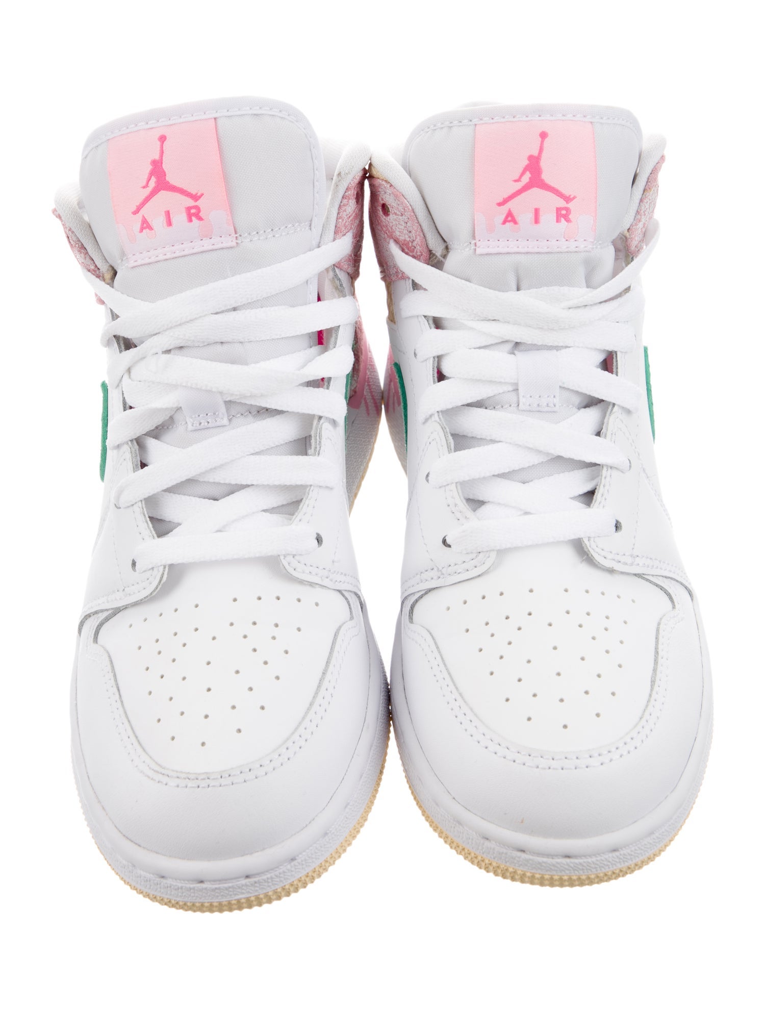 Jordan 1 Mid Paint Drip (GS)