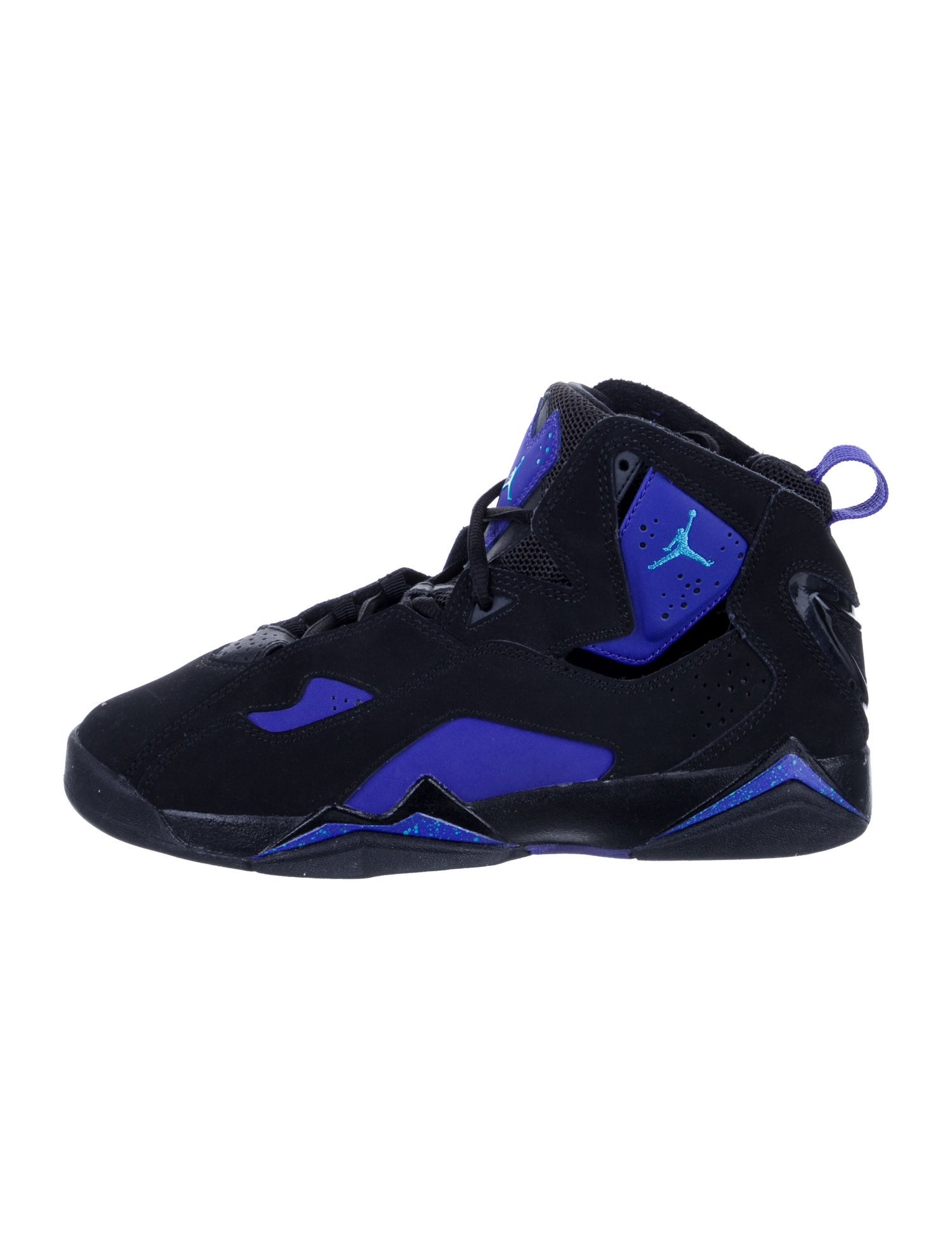 Jordan Nubuck Colorblock Pattern Athletic Sneakers