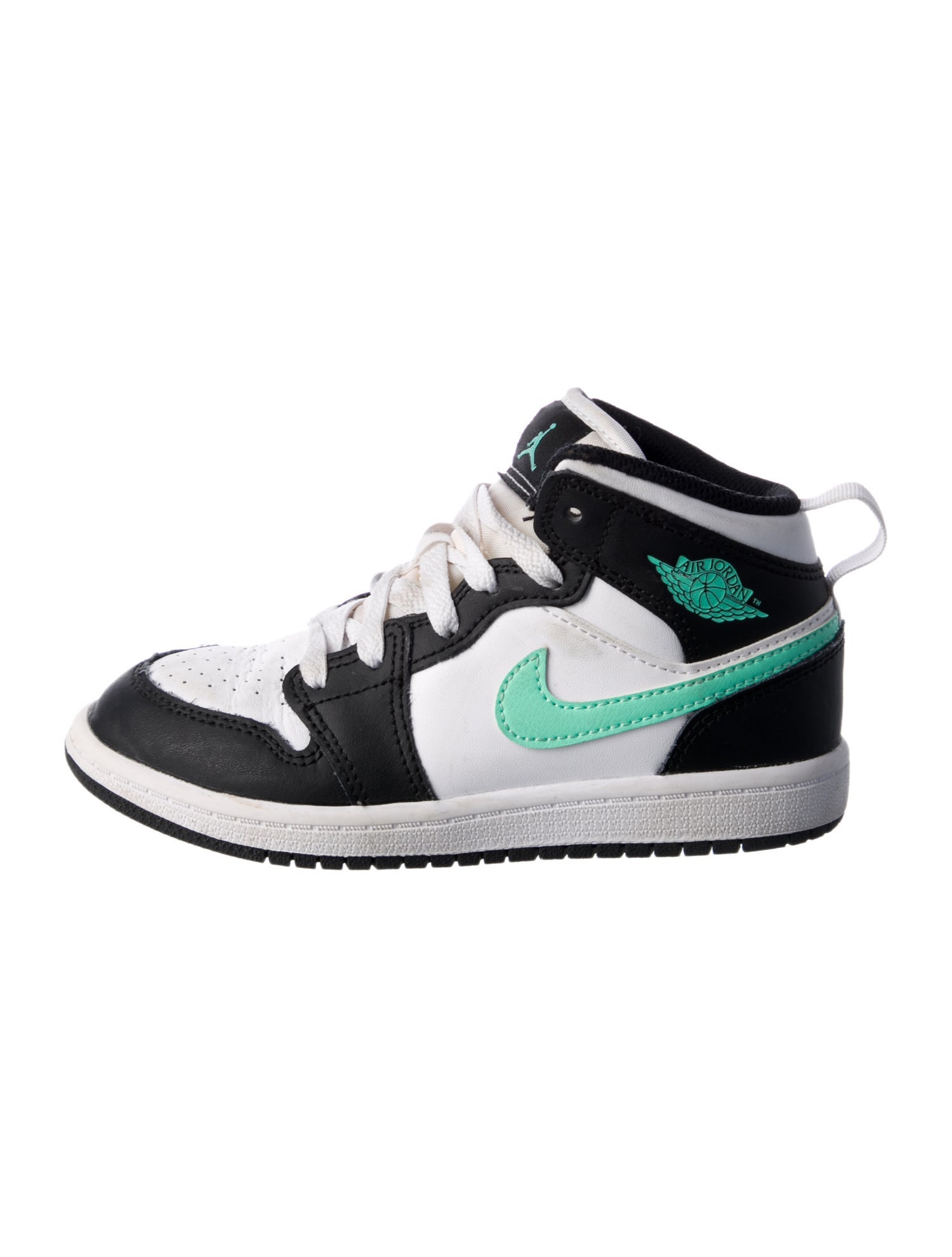 Jordan Boys' 1 Mid PS 'Green Glow'