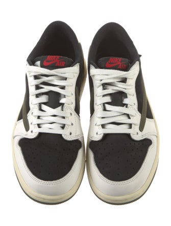 Jordan x Travis Scott 1 Retro Low OG SP 'Olive' Sneakers