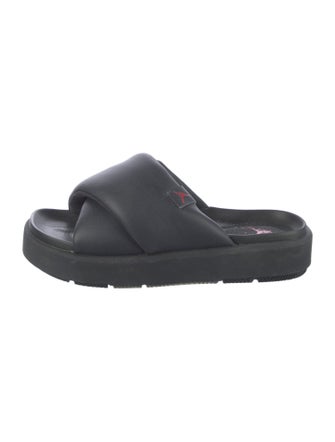 Jordan Leather Slides