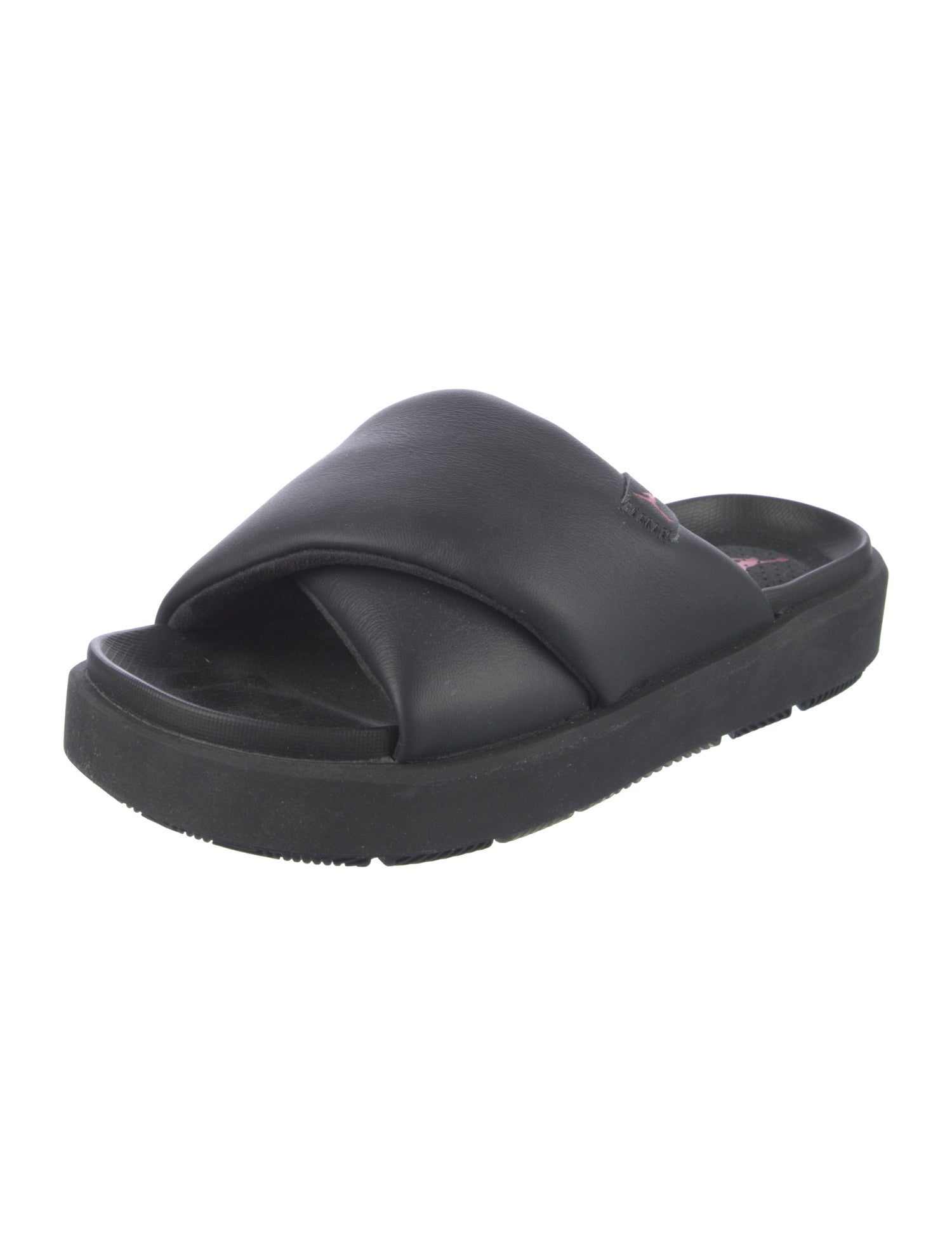 Jordan Leather Slides