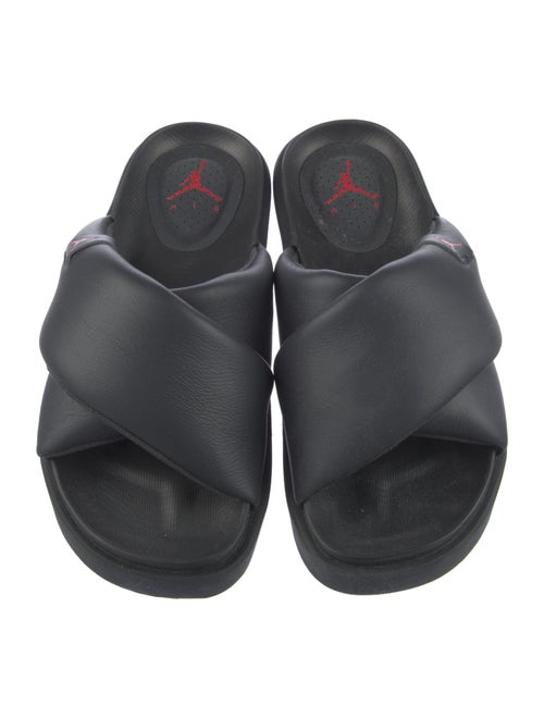 Jordan Leather Slides