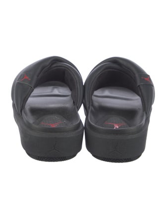 Jordan Leather Slides