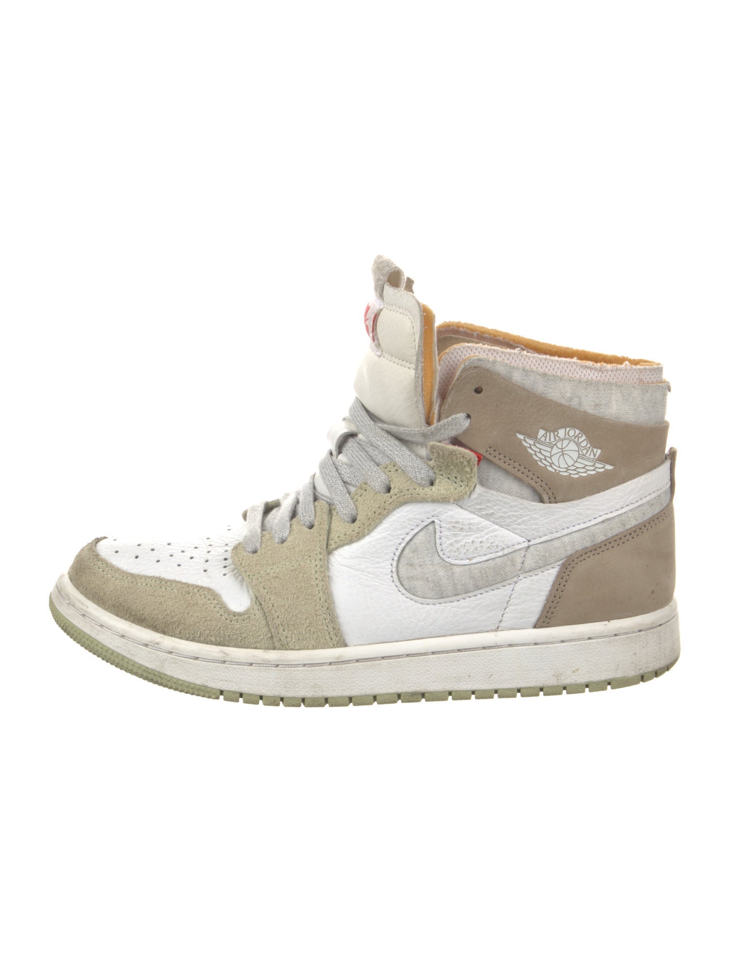 Jordan 1 High Zoom Air CMFT Olive Aura (W) Sneakers