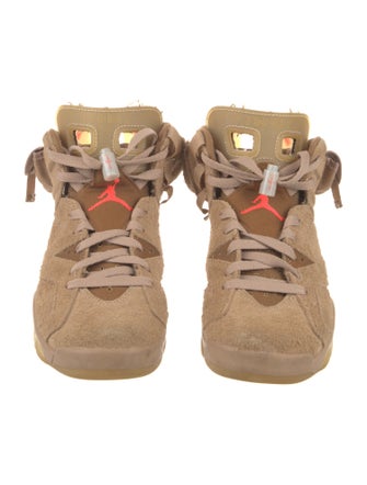 Jordan x Travis Scott 6 Retro 'British Khaki' Sneakers