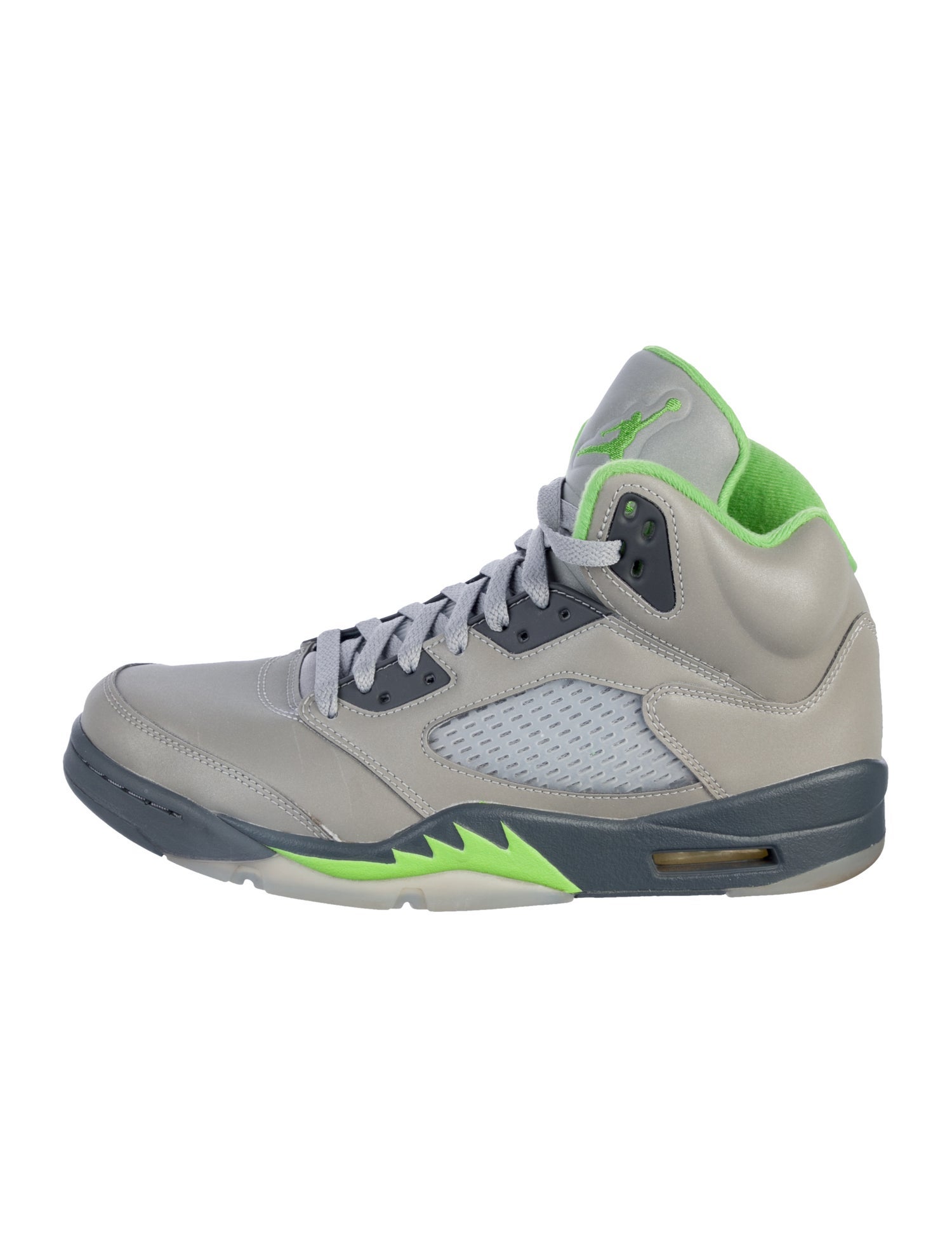 Jordan Leather Colorblock Pattern Sneakers