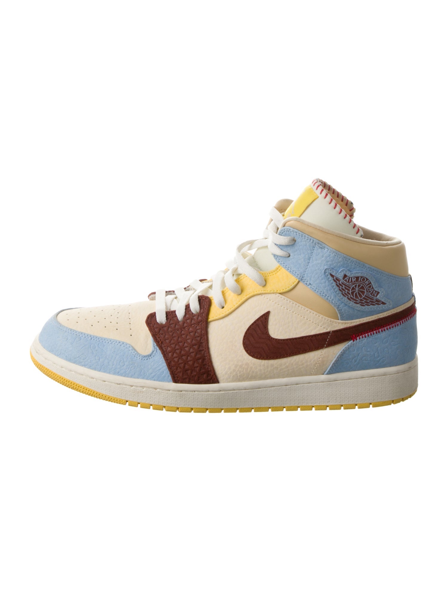 Jordan 1 Mid SE Fearless 'Maison Chateau Rouge' Sneakers