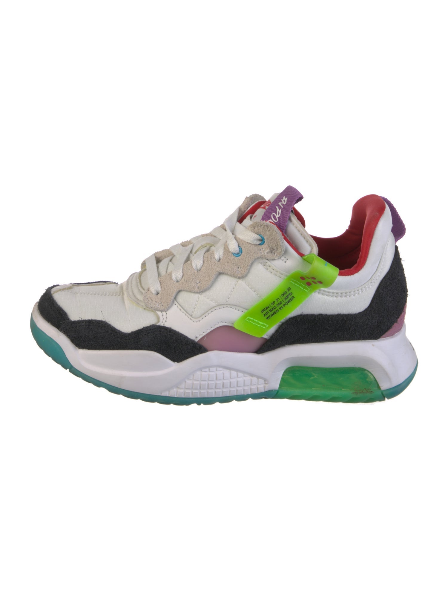 Jordan Nylon Printed Athletic Sneakers