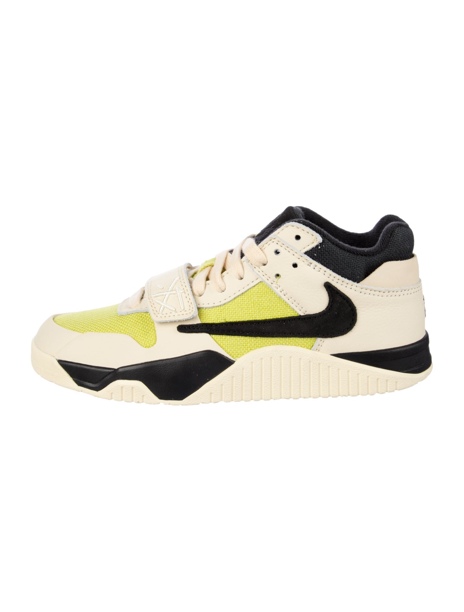 Jordan Jordan Jumpman Jack TR Travis Scott Bright Cactus Chunky Sneakers