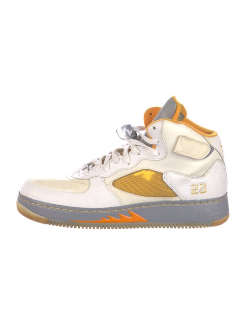 Jordan Leather Printed Sneakers