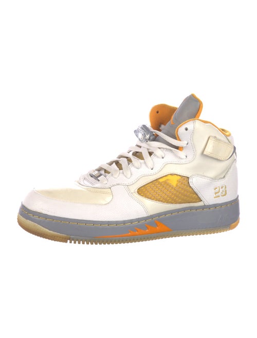 Jordan Leather Printed Sneakers